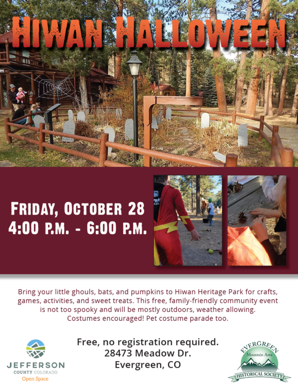 Hiwan Halloween Evergreen Mountain Area Historical Society